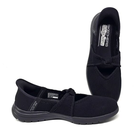 Skechers Hands Free Black Slip-Ins on the Go Flex Shoe Women's Size 8.5 - Picture 1 of 12